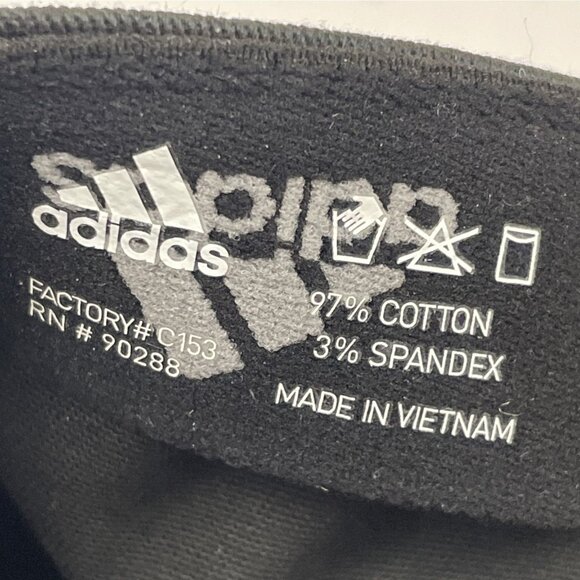 Adidas Aeroready Hat Men’s X/XL Producer Stretch Fit Ball Cap Black/White - Picture 11 of 11